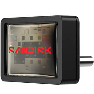 Sandisk Extreme Fit Flash Drive USB-C 256GB Black - SDCZ530-256G-G46
