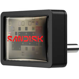 Sandisk Extreme Fit Flash Drive USB-C 1TB Black - SDCZ530-1T00-G46