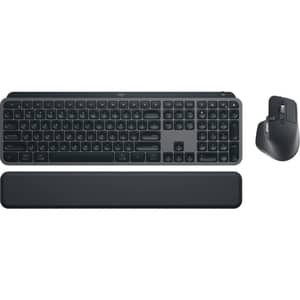 Logitech Mx Keys S Combo Keyboard& Mouse Graphite With Free Adobe Subscription - 920-011605