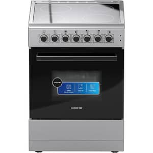 Krome 4 Zone Electric Cooker 60cm Silver - KR-CC6060O