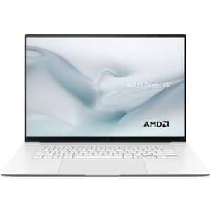 Asus Zenbook S 16 (2026) Copilot+ PC - AMD Ryzen AI 9-465 / 16inch 3K / 2TB SSD / 32GB RAM / Shared AMD Radeon Graphics / Windows 11 Home / English & Arabic Keyboard / Scandinavian White / Middle East Version - [UM5606GA-SS263W]