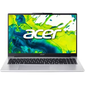 Acer Aspire Lite 15 (2026) Laptop - AMD Ryzen 7-5825U / 15.6inch FHD / 1TB SSD / 16GB RAM / Windows 11 Home / English & Arabic Keyboard / Light Silver / Middle East Version - [AL15-45P-R4UJ]