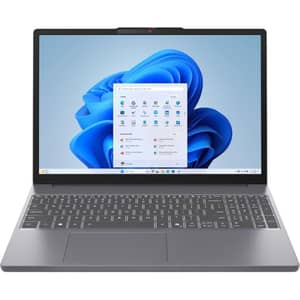 Lenovo IdeaPad Slim 3 15IRH10 (2023) Laptop - 13th Gen / Intel Core i5-13420H / 15.3inch WUXGA / 512GB SSD / 8GB RAM / Shared Intel UHD Graphics / Windows 11 Home / English & Arabic Keyboard / Luna Grey / -