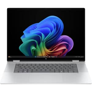 HP OmniBook X Flip 2-in-1 Convertible (2026) Laptop - 2nd Series / Intel Core U7-256V / 16inch 3K / 1TB SSD / 16GB RAM / 8GB Intel Arc 140V GPU / Windows 11 Home / English & Arabic Keyboard / Glacier Silver / Middle East Version - [16-as0001nx]