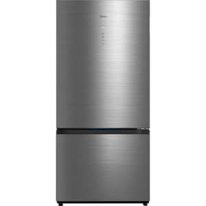 Midea Bottom Freezer Refrigerator 680L Silver - MDRB905FIN46D
