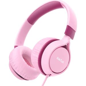 Earfun S1 Wired On Ear Kids headphones Pink
