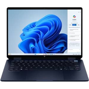 HP OmniBook Ultra Flip 2-in-1 Convertible (2026) Laptop - 2nd Series / Intel Core Ultra 7-258V / 14inch 3K / 1TB SSD / 32GB RAM / Shared Intel Arc Graphics / Windowss 11 Home / English & Arabic Keyboard / Blue / Middle East Version - [14FH0020NE]