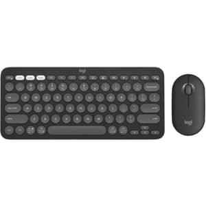 Logitech Pebble 2 Keyboard And Mouse Tonal Graphite - 920-01206