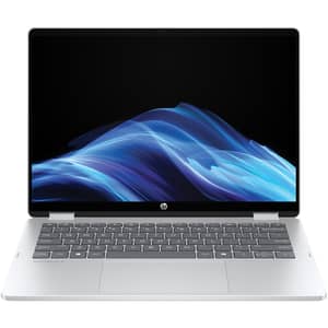 HP OmniBook 5 Flip 2-in-1 Convertible (2026) Laptop - 1st Series / Intel Core 7-150U / 14inch 2K / 512GB SSD / 16GB RAM / Shared Intel Graphics / Windows 11 Home / English & Arabic Keyboard / Silver / Middle East Version - [14-FP0018NE]