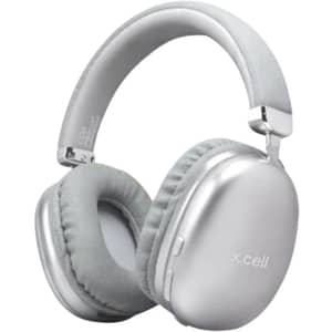 Xcell Wireless Over Ear Headphones Silver