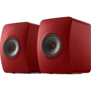 KEF LS50 Wireless II HiFi Crimson Red Speakers Special Edition