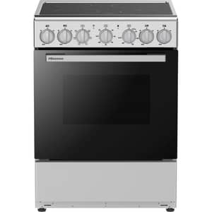Hisense Free Standing Ceramic Cooker 60cm Stainless Steel - HFEC60331X