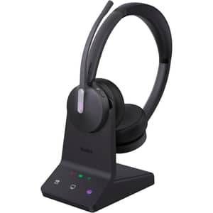 Yealink WH64 Dual DECT Wireless Headset with Base Station Black