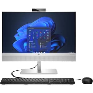 HP EliteOne 840 G9 All-in-One (2026) Desktop - 14th Gen / Intel Core i7-14700 / 24inch FHD / 512GB SSD / 16GB RAM / Shared Intel UHD Graphics / Windows 11 Pro / English & Arabic Keyboard / Silver / Middle East Version - [A55PLET]
