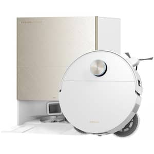 Dreame X60 Ultra Complete Robot Vacuum Cleaner With Mop White - RLX87DE