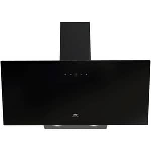 Millen Built-in Angled Range Hood 90cm Black - MKHG 904 BL