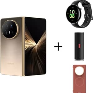 Honor Magic V5 5G 512GB 16GB RAM Dawn Gold Dual Sim + Choice Speaker + Watch 4 + V5 Case 512GB