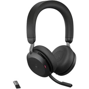 Jabra Evolve2 75 Wireless Over Ear Headset Black