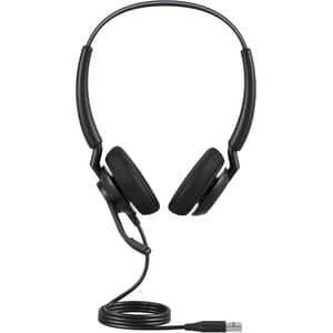 Jabra Engage 40 Stereo Wired On Ear Headset Black