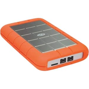 LaCie Rugged Triple External Hard Drive USB3.0 1TB Orange - STEU1000400