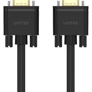 Unitek VGA 15 Pin (3C+6) Monitor Cable 2m Black - Y-C513G