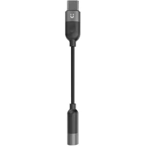 Unitek USB-C to 3.5mm Headphone Jack Adapter 11cm Black - M1204A