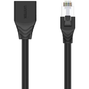 Unitek Cat 6 STP RJ45 Ethernet Extension Cable 0.5m Black - C1896BK-0.5M