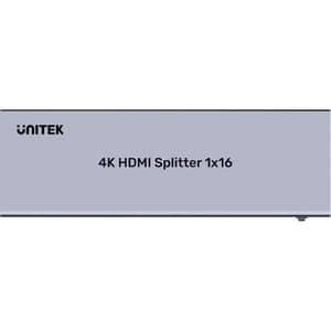 Unitek 1 In 16 Out 4K HDMI Splitter - V1137AGY01-UK