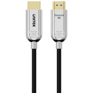 Unitek Fiber Optic 4K HDMI Cable 80m Space Grey - C11092ASL01-80M