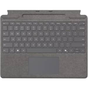 Microsoft Surface Pro Mechanical Keyboard with Pen Storage Platinum - 8XB-00186