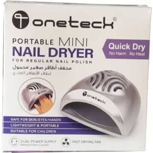 Onetech Mini Nail Dryer Fan Gray - DR-300