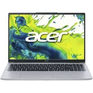 Acer Aspire Lite 15 (2026) Laptop - 1st Series / Intel Core Ultra 5-115U / 15.6inch FHD / 512GB SSD / 16GB RAM / Windows 11 Home / English & Arabic Keyboard / Light Silver / Middle East Version - [AL15-54P-56YX]