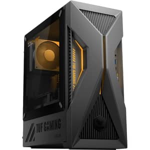Asus TUF Gaming T500 Tower (2026) Desktop - 2nd Series / Intel Core i5-210H / 512GB SSD / 16GB RAM / 6GB NVIDIA GeForce RTX 3050 Graphics / Windows 11 Home / Solar Eclipse Gray / -