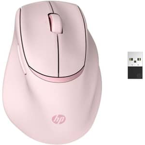 HP 720M Tilt Ergonomic Mouse Pink - BH7N4AA