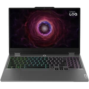 Lenovo LOQ 15ARP9 Gaming (2026) Laptop - AMD Ryzen 5-7235HS / 15.6inch FHD / 512GB SSD / 16GB RAM / 6GB NVIDIA GeForce RTX 3050 Graphics / Windows 11 Home / English & Arabic Keyboard / Luna Grey / Middle East Version - [83JC0035AX]