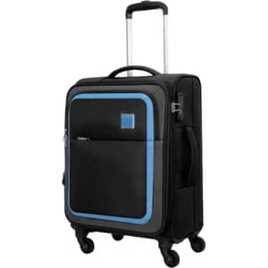American Tourister 1 Pc Durable Seville Luggage Trolley Case Black - 251-2501-005599