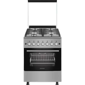 Daewoo 4 Burner Gas Cooker 60cm Stainless Steel - DGC-S664MSS