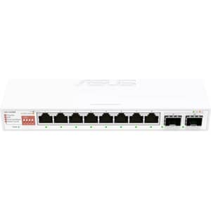 Asus 8-Port 2.5G and 2-Port 10G SFP+ Unmanaged Switch - QG-U1080