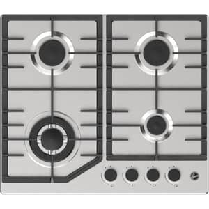 Hoover Built-in 4 Burners Gas Hob 60cm Stainless Steel - HGH-W64G-SBI