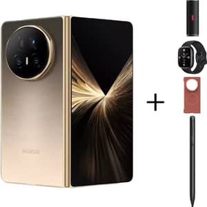 Honor Magic V5 5G 512GB 16GB RAM Dawn Gold Dual Sim + Speaker + Watch 4 + V5 Case + Magic Pen