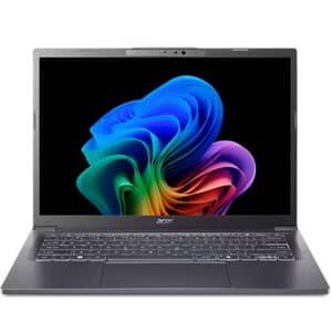 Acer Aspire 14 (2024) Copilot+ PC - 2nd Series / Intel Core Ultra 7-256 / 14inch / 1TB SSD / 16GB RAM / Shared Intel Arc 140V Graphics / Windows 11 Home / English Keyboard / Iron / International Version - [A14-52M-72FH]