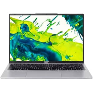 Acer Aspire Lite 16 (2023) Laptop - 13th Gen / Intel Core i7-1355U / 16inch WUXGA / 512GB SSD / 16GB RAM / Shared Intel UHD Graphics / Windows 11 Home / English & Arabic Keyboard / Silver / Middle East Version - [NXD73EM.002]