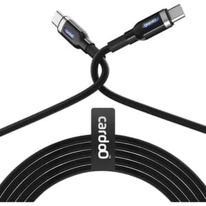 Cardoo Durable USB-C to USB-C Cable 1.2m Black - CGLCTC03