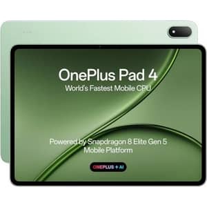 OnePlus Pad 4 Tablet - WiFi 256GB 12GB RAM 13.2inch Sage Mist - International Version - OPD2514