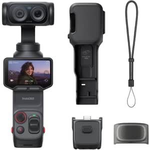 Insta360 Luna Ultra Cosmic Black Gimbal Action Camera Standard Bundle - INST-CINSABTA-LUNA