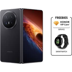 Honor Magic V6 5G 512GB 16GB RAM Black Dual Sim Smartphone + VIP Care + Watch Fit