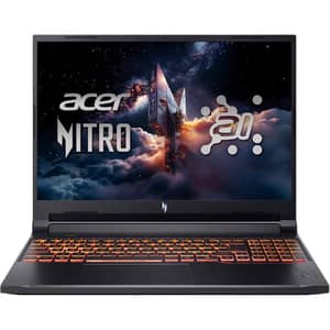 Acer Nitro V 16 Gaming (2025) Laptop - AMD Ryzen 7-260 / 16inch WUXGA / 1TB SSD / 16GB RAM / 8GB NVIDIA GeForce RTX 5070 Graphics / Windows 11 Home / English Keyboard / Obsidian Black / International Version - [ANV16-42-R17U]