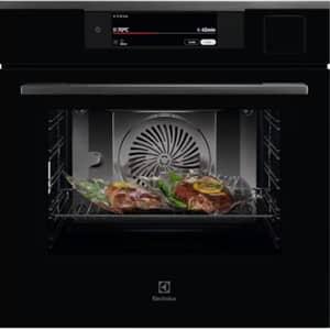 Electrolux 900 ProAssist SteamPro Built-in Electric Oven 70L Pure Black - KOAAS3SH