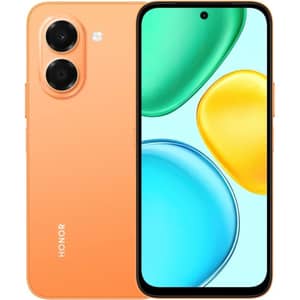 Honor X7e 4G 128GB 6GB RAM Sunrise Orange Dual Sim Smartphone