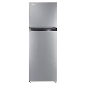 Toshiba Top Mount Refrigerator 338 Llter - Silver - GR-RT468WE-DMN(49)